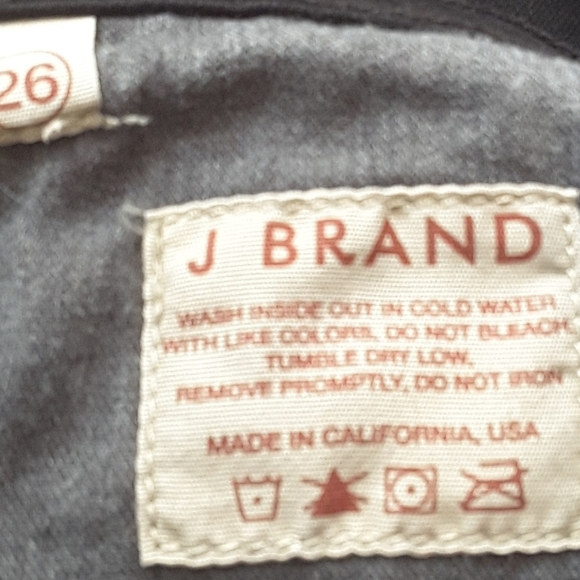 J Brand The Pencil Skinny Lightweight Black Jean - Picture 7 of 8